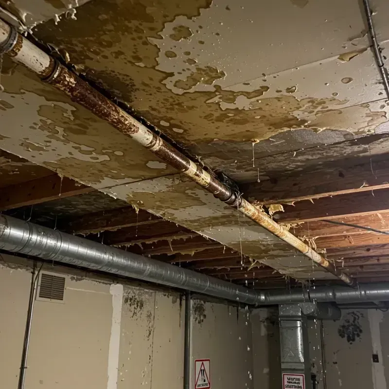 Ceiling Water Damage Repair in Hertford, NC