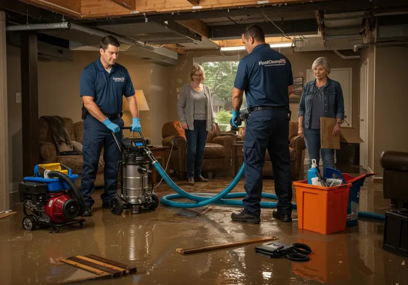 Basement Water Extraction and Removal Techniques process in Hertford, NC